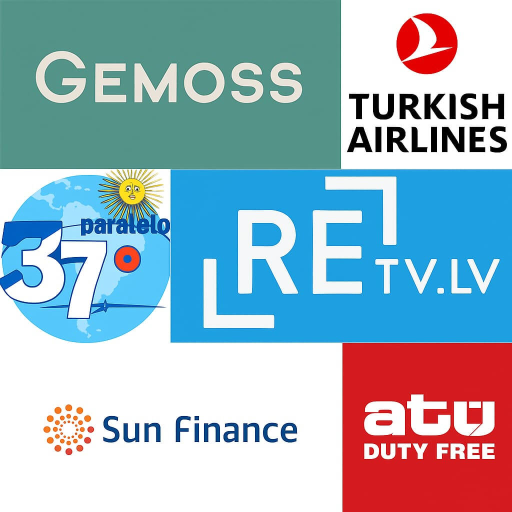 colorful logos of our supporters